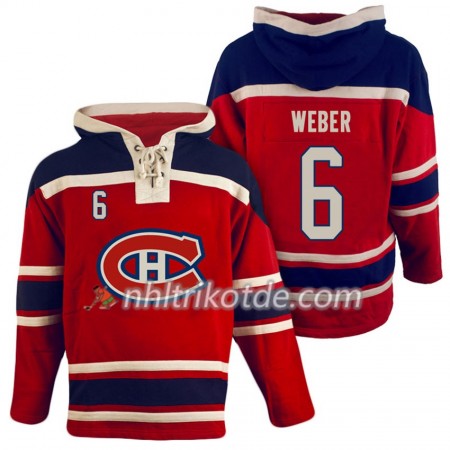 Montreal Canadiens Shea Weber 6 Rot Sawyer Hooded Sweatshirt - Herren